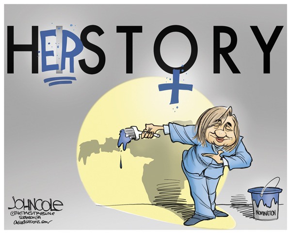 Today's cartoon for Saturday, June 11, 2016