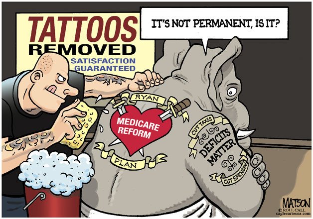 Today's cartoon is by RJ Matson