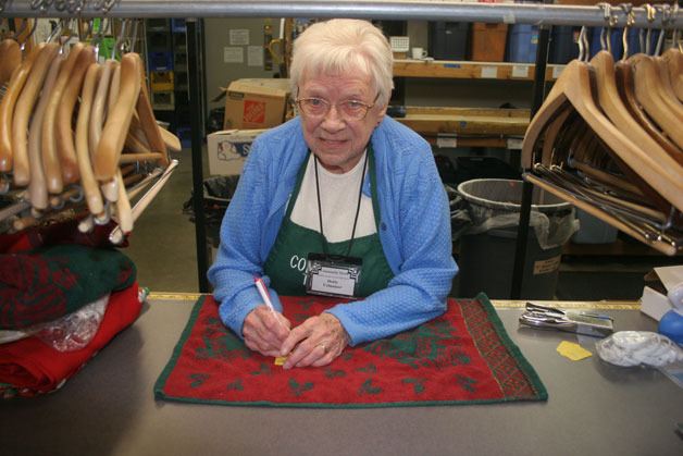 Dotty McDonald — this month’s Hometown Hero— is a familiar sight at Community Thrift