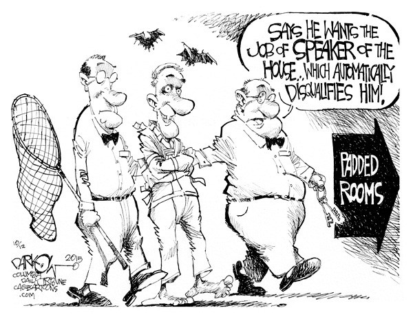 Today's cartoon for Monday, Oct. 12, 2015