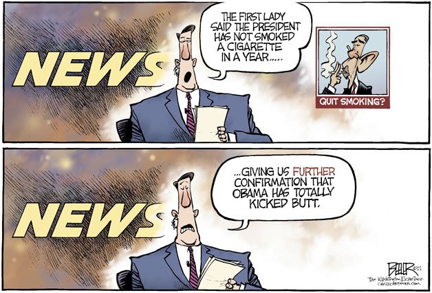 Today's cartoon is by Nate Beeler