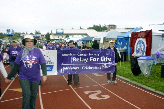 Weather wasn’t the best for last year’s Relay for Life but it didn’t deter hundreds of participants marching against cancer. This year’s Relay is being organized and more South Whidbey participation is encouraged.