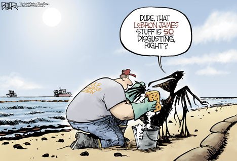 Today's cartoon is by Nate Beeler