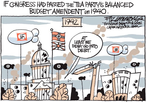 Today's cartoon is by David Fitzsimmons