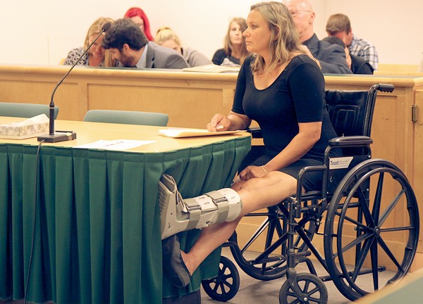 Michelle Nichols made her first appearance in Island County Superior Court Monday. She’s charged with vehicular homicide in the death of Tim Keil
