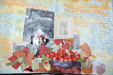 Robin Barre's 'Journal' book art can be seen at the Open Door Gallery + Coffee's 'Book Art Show for Writers' May 15-26.