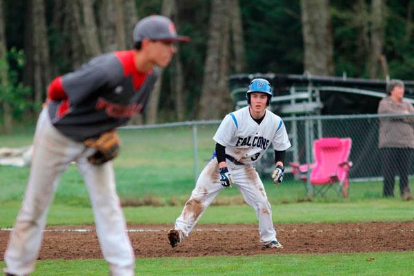 South Whidbey junior Connor Antich was among the top performers against Coupeville on April 2 at South Whidbey High School. Antich recorded multiple hits in the contest. The Falcons won