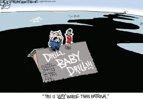 Today's cartoon is by Pat Bagley of the Salt Lake Tribune.