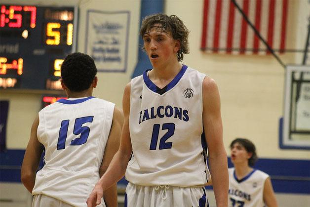 South Whidbey senior Chase White scored 26 points in his final home game.