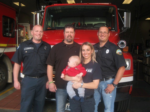 Among the Simmons clan serving South Whidbey Fire/EMS are