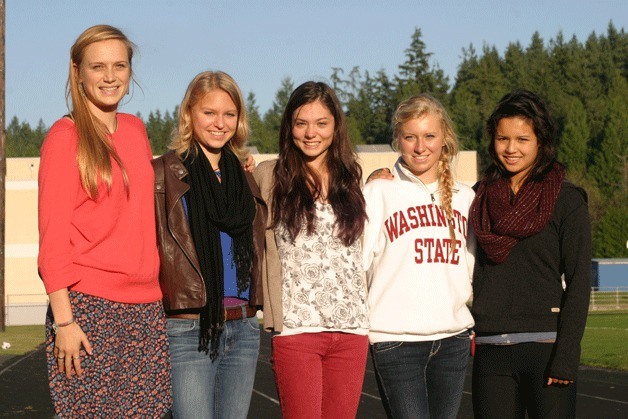 South Whidbey’s girls cross country seniors have a lot to smile about. In the program’s first year in the return to 1A sports