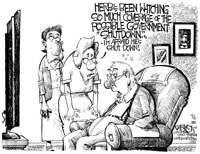 Today's cartoon is by John Darkow