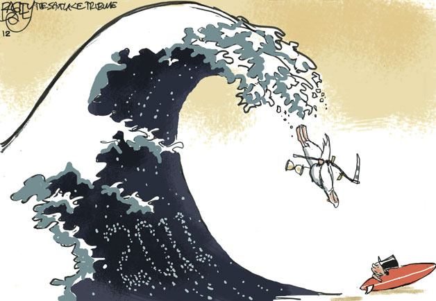 Today's cartoon is by Pat Bagley