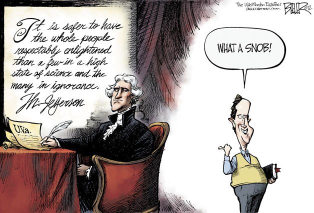 Today's cartoon is by Nate Beeler