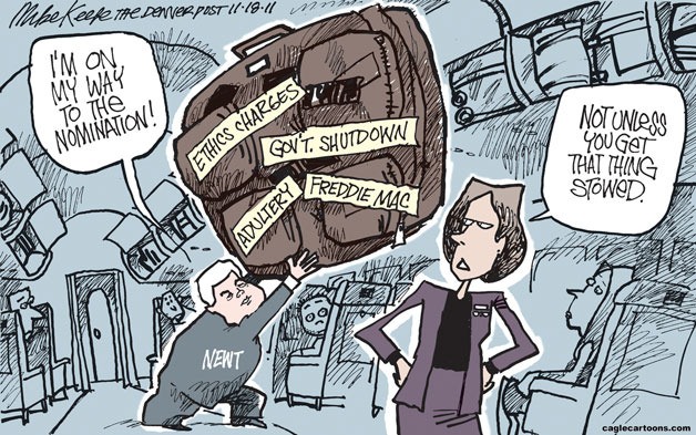 Today's cartoon is by Mike Keefe