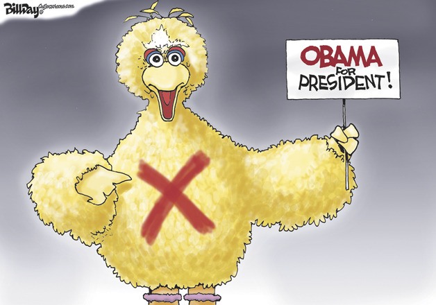 Big Bird took a little offense to Mitt Romney's comments about cutting PBS' funding