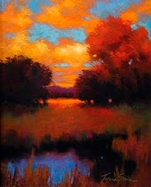 Pastel artist Teresa Saia