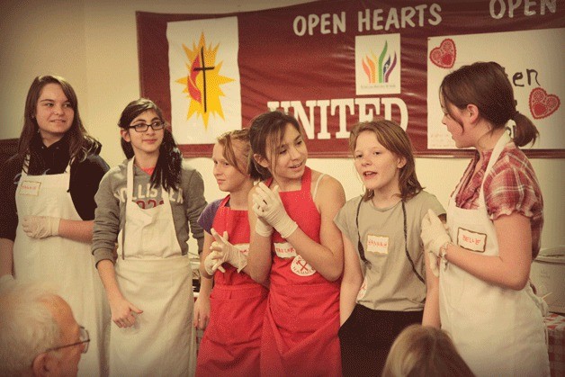 Volunteers Maggie Reams