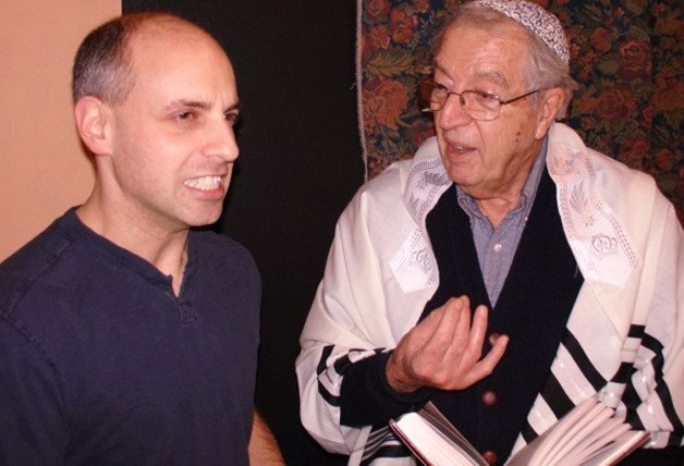 David Mayer plays Ross Gardiner and Ed Cornachio is Mr. Green in OutCast Productions’ version of Jeff Baron’s “Visiting Mr. Green