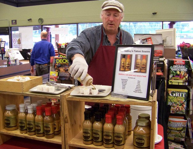 Neal Mobley from Mr. Mobley’s Food Specialties was one of six local vendors at The Goose Taste of Washington Event this past Saturday. The Goose is encouraging sales by local food producers.
