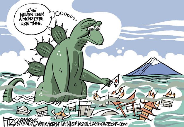 Today's cartoon is by David Fitzsimmons