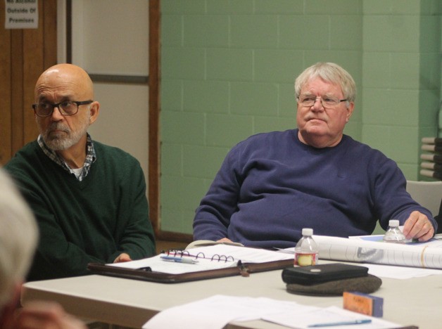 Beckwith Consulting Group representatives met with port commissioners on Monday night.