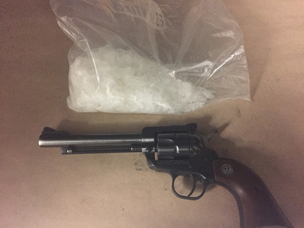 Drugs and guns were taken in a raid on a Scatchet Head home this week. Rebecca McCarthy