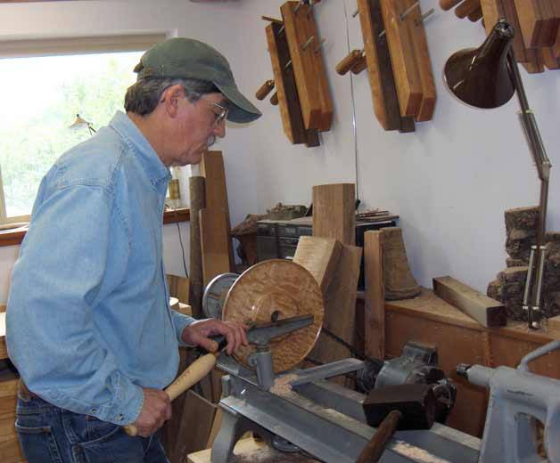 Gary Leake will join 19 other wood artists at Whidbey Island Center for the Arts for the ninth annual Woodpalooza show Sept. 1 through 3. At the show