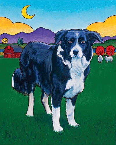 Stacey Neumiller painted “Riley