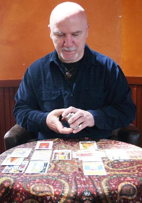 Michael Sheehan lays out a guide to life with his Tarot cards.