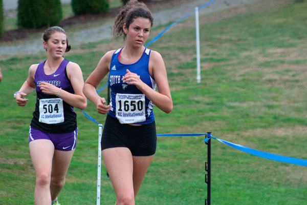 South Whidbey freshman Flannery Friedman placed 14th overall at the Carl Westling Invitational on Saturday.
