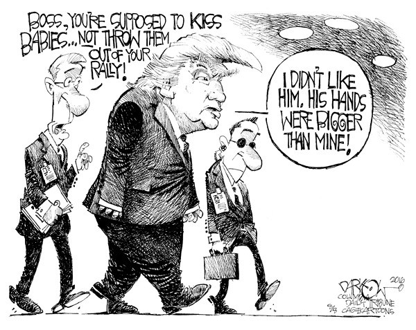 Today's cartoon for Wednesday, Aug. 10, 2016