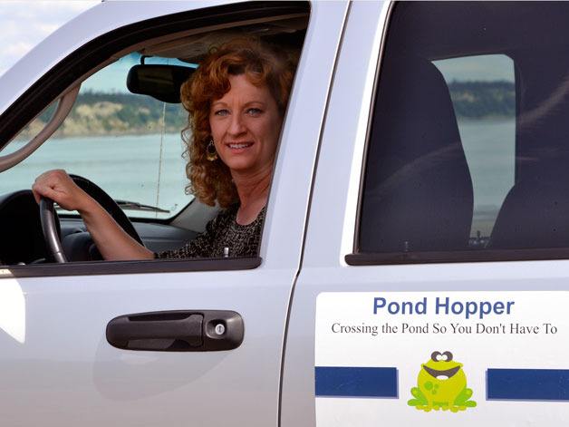 April Ducharme is the owner of Pond Hopper
