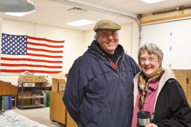 Veterans Resource Center founders Perry McClellan and Judith Gorman are still smiling