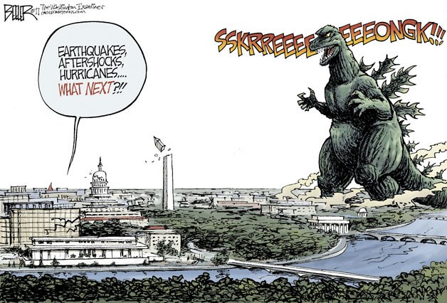 Today's cartoon is by Nate Beeler