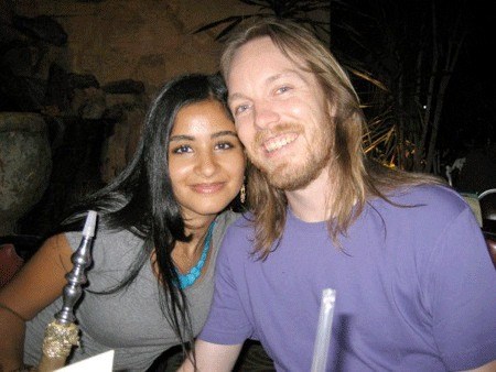 Zach Van Lue and his wife