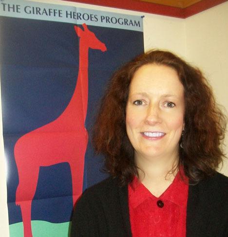 Julie Vosoba is the new executive director at the Giraffe Heroes Project