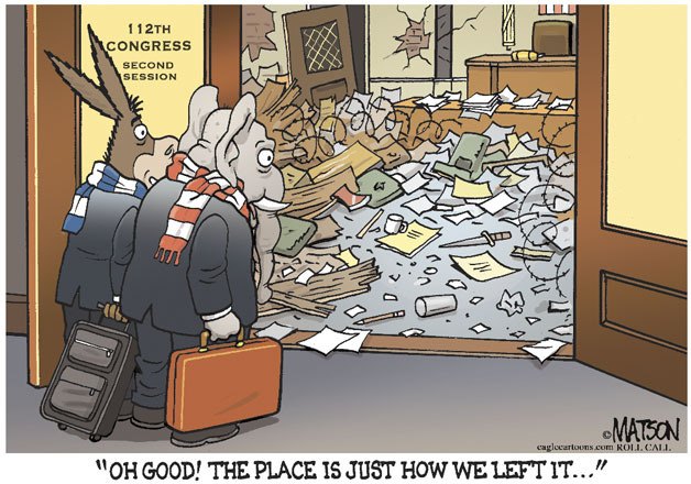 Today's cartoon is by RJ Matson