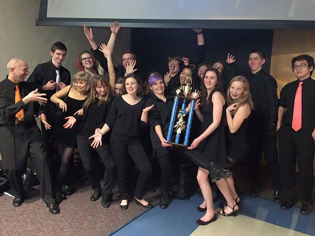 South Whidbey High School Jazz Ensemble won first place in the AA Division of the 54th annual Clark College Jazz Festival