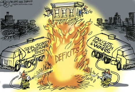 Today's cartoon is by Pat Bagley of the Salt Lake Tribune.