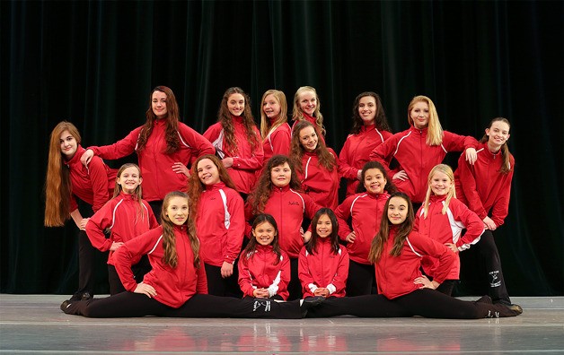 Island Dance’s teen and senior team took home some hefty hardware at the Rainbow National Competition on Jan. 15-17 in Kent.