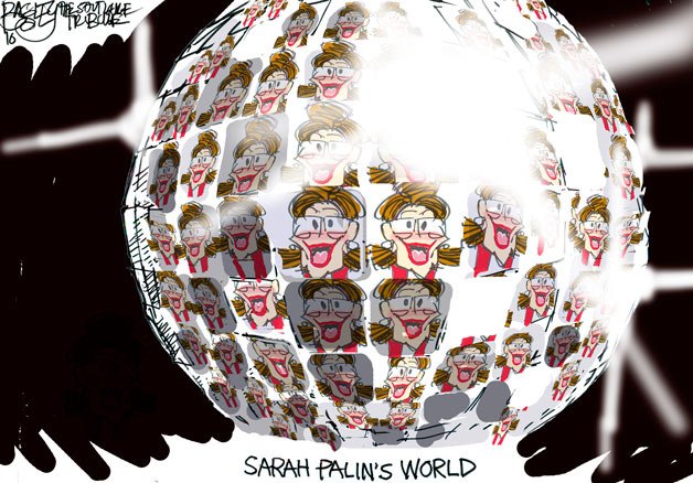 Today's cartoon is by Pat Bagley of the Salt Lake Tribune.