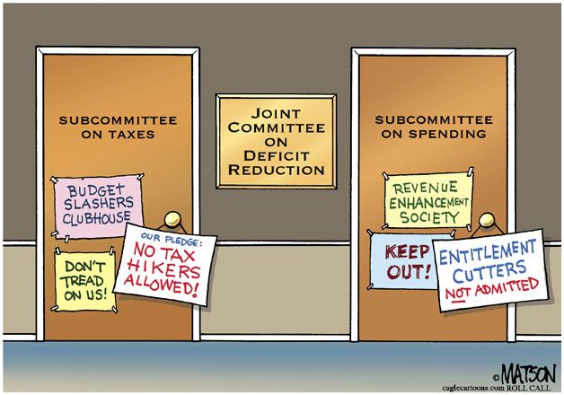 Today's cartoon is by RJ Matson