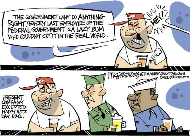 Today's cartoon is by David Fitzsimmons