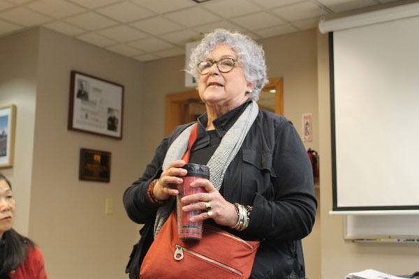 Langley resident Sharen Heath voiced her concern over the Fourth of July fireworks.