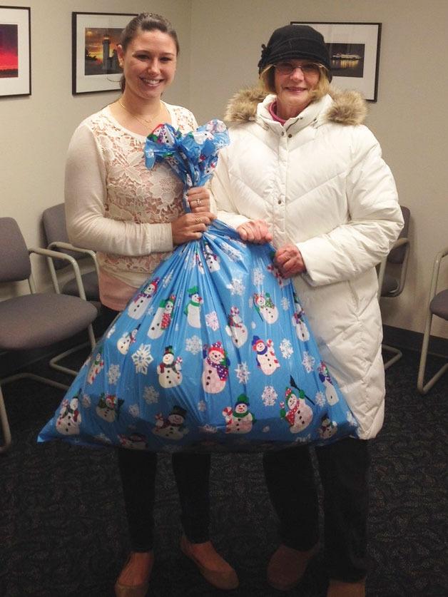 Camille Brighten (right)