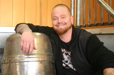 Michael McMahon will open Langley Brewing in the city’s former fire station in a month or so. “It’s going to be a lot of fun to be able to share