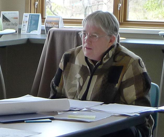 Port of Coupeville commissioner Laura Blankenship suggested the port use an economic development grant application developed by the Port of South Whidbey.