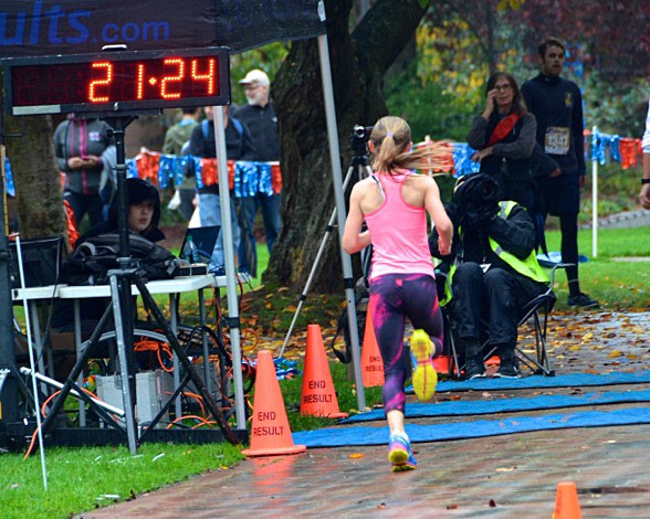 11-year-old Langley girl Kaia Swegler-Richmond finished third out of 947 participants in the women’s division