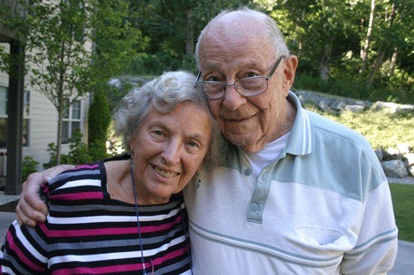 Phyllis Cain and Bill Iles of Freeland are looking forward to their wedding next week. “We’ve decided to live to be 100